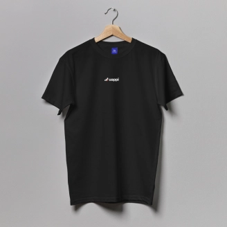 Camiseta de Algodão UAPPI Preta